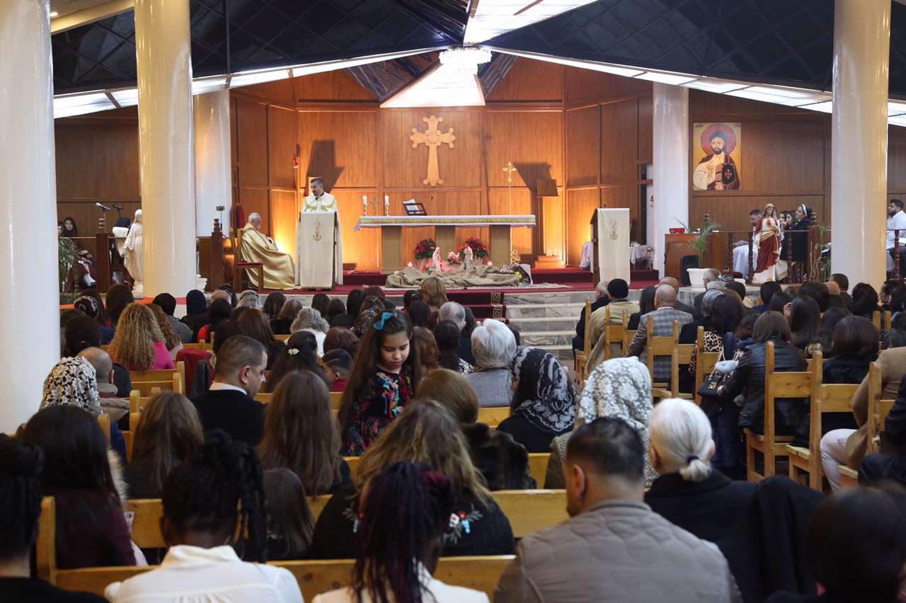 له‌ كڵێسه‌يه‌كى سلێمانى يادى له‌دايكبوونى په‌يامبه‌رى كريستيانه‌كان كرايه‌وه‌